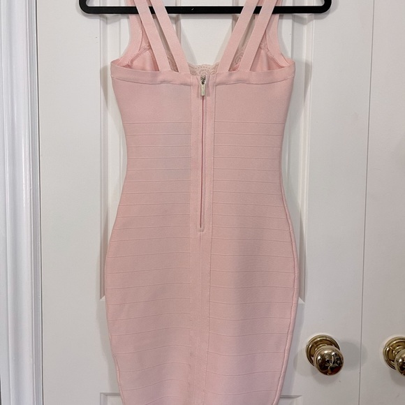 Pink Guess Bandage Dress (x-small) - Picture 2 of 3
